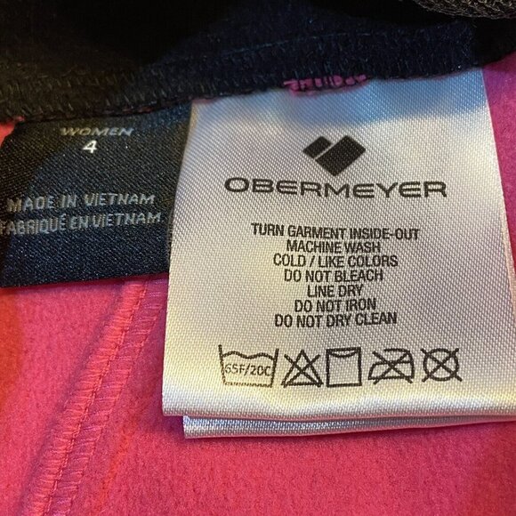 Obermeyer Women's Jinks ITB Softshell Pant Stunner Pink Skiing Winter Sports NWT - Picture 11 of 12